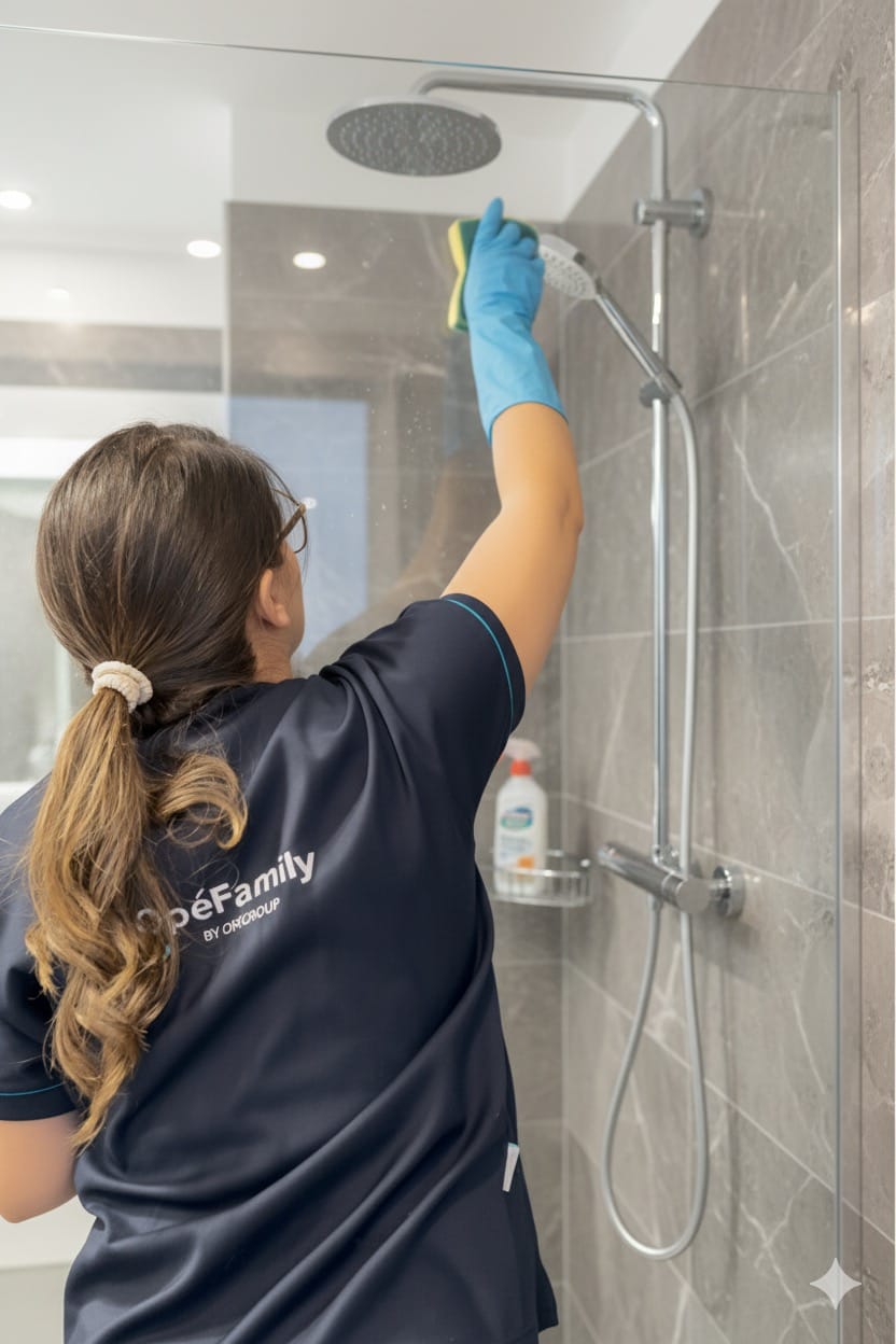 Lavage vitres intérieur